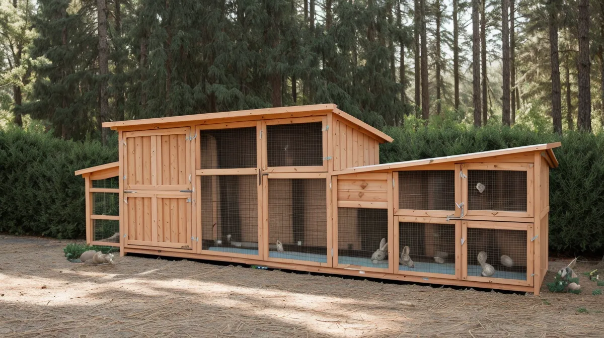 Building a DIY Rabbit Hutch for Our Homestead Using Simple Plans