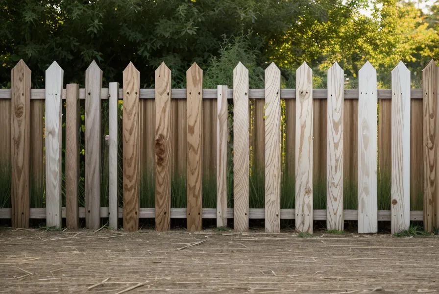 Close-up of heavy-duty steel mounting hardware on a DIY wooden gate.