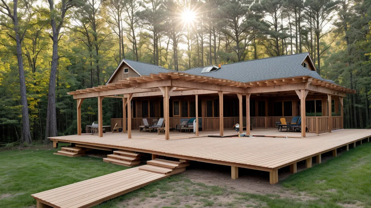 The Raised Deck Build: How We Saved Over $14,000 by Skipping the Contractor