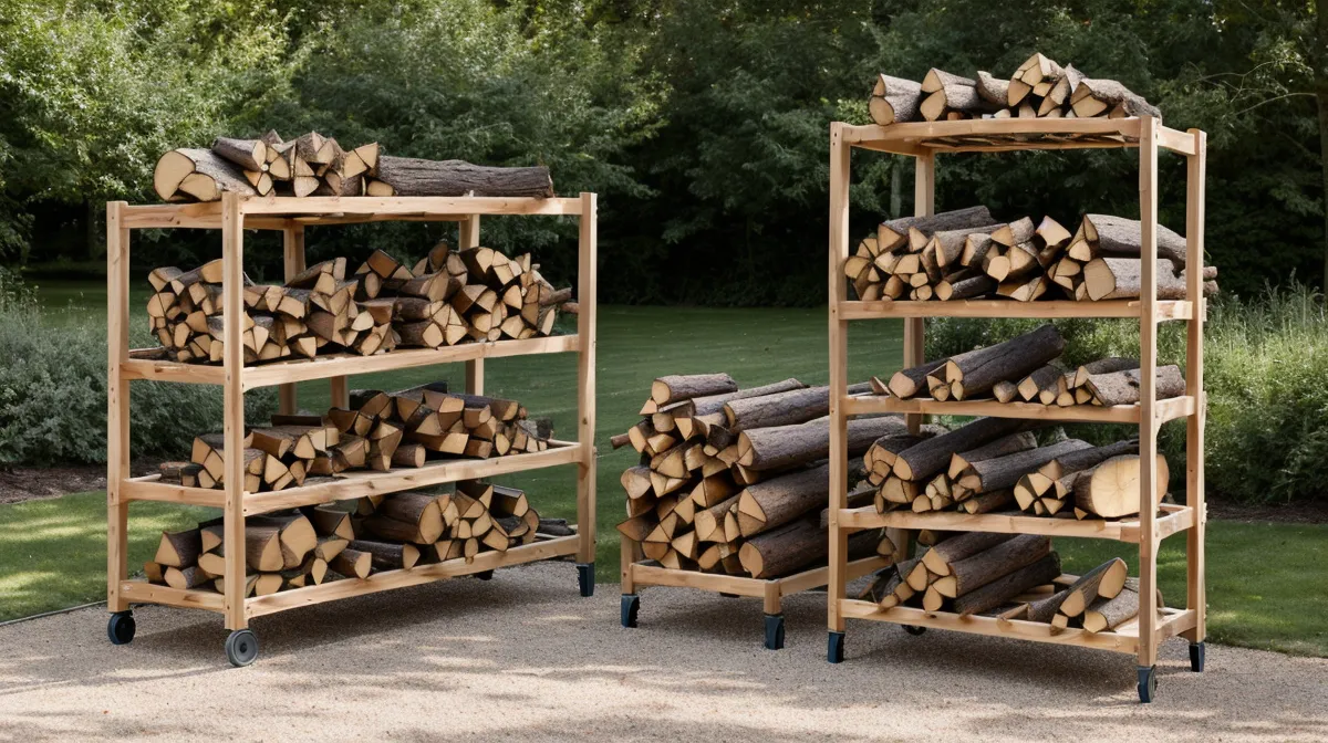 Storing Wood for Winter: Why We Finally Built a Real Firewood Rack